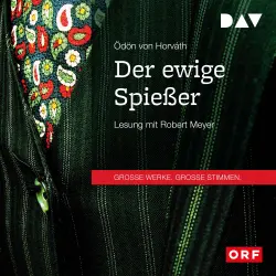 Cover - Ödön von Horváth - Der ewige Spießer