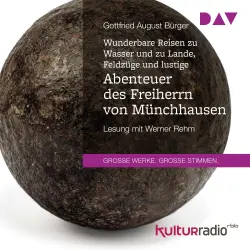Cover - Gottfried August Bürger - Wunderbare Reisen zu Wasser und zu Lande, Feldzüge und lustige Abenteuer des Freiherrn von Münchhausen