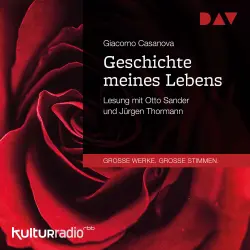 Cover - Giacomo Casanova - Geschichte meines Lebens