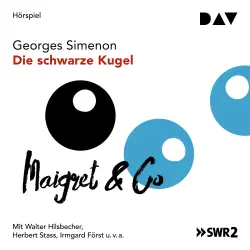 Cover - Georges Simenon - Die schwarze Kugel