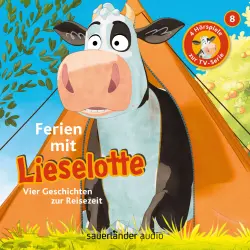 Cover - Lieselotte Filmhörspiele - Folge 8 - Ferien mit Lieselotte (Vier Hörspiele)