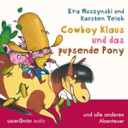 Cover - Cowboy Klaus - Band 2 - Cowboy Klaus und das pupsende Pony ...und alle anderen Abenteuer