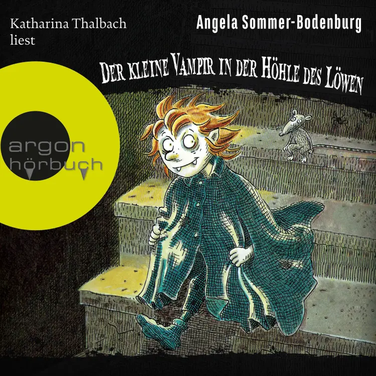 Cover von Angela Sommer-Bodenburg - Der kleine Vampir - Band 10 - Der kleine Vampir in der Höhle des Löwen