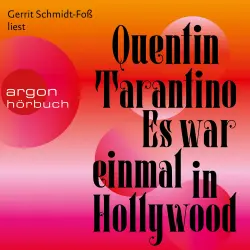 Cover - Quentin Tarantino - Es war einmal in Hollywood