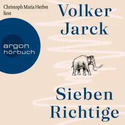 Cover - Volker Jarck - Sieben Richtige