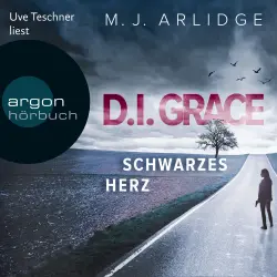 Cover - M. J. Arlidge - Schwarzes Herz - D.I. Grace