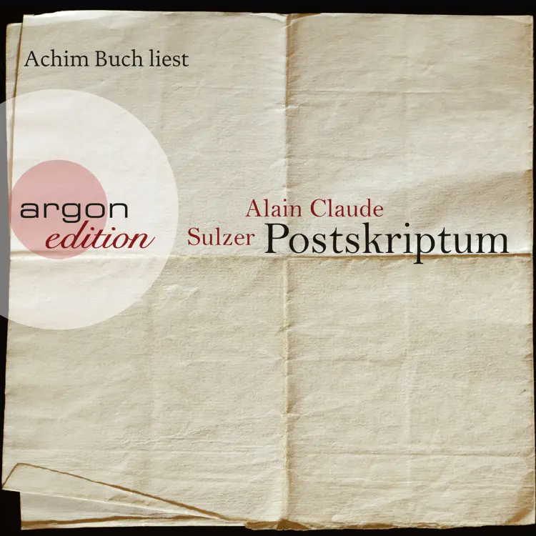 Cover von Alain Claude Sulzer - Postskriptum