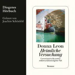 Cover - Donna Leon - Commissario Brunetti 27 - Heimliche Versuchung