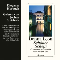 Cover - Donna Leon - Commissario Brunetti 18 - Schöner Schein