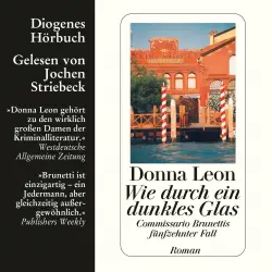 Cover - Donna Leon - Commissario Brunetti 15 - Wie durch ein dunkles Glas