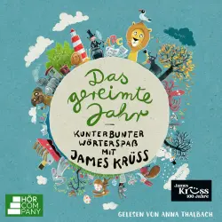 Cover - James Krüss - Das gereimte Jahr - Kunterbunter Wörterspaß mit James Krüss - Das große James-Krüss-Sprachbastelbuch