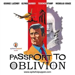 Cover - James Leasor - Passport to Oblivion - Starring George Lazenby
