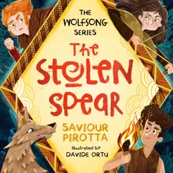 Cover - Saviour Pirotta - Wolfsong - Book 1 - Stolen Spear