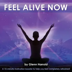 Cover - Glenn Harrold - Feel Alive Now!