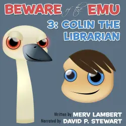 Cover - Merv Lambert - Beware of the Emu - A Children's Short Story 3 - Colin the Librarian
