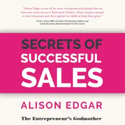 Cover - Alison Edgar - Secrets of Successful Sales