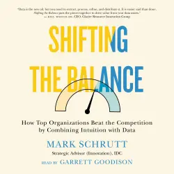 Cover - Mark Schrutt - Shifting the Balance - How Top Organizations Beat the Competition by Combining Intuition with Data