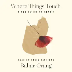 Cover - Bahar Orang - Where Things Touch - A Meditation on Beauty