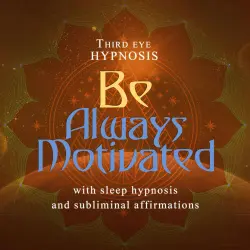 Cover - Third Eye Hypnosis - Be Always Motivated - With sleep hypnosis and subliminal affirmations