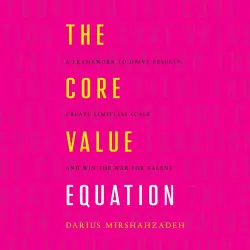 Cover - Darius Mirshahzadeh - The Core Value Equation