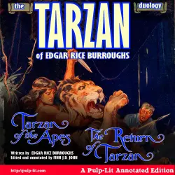 Cover - Edgar Rice Burroughs - The Tarzan Duology of Edgar Rice Burroughs - Tarzan of the Apes and The Return of Tarzan