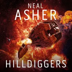 Cover - Neal Asher - Hilldiggers