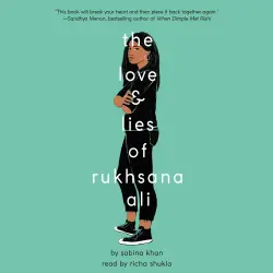 Cover - Sabina Khan - The Love and Lies of Rukhsana Ali