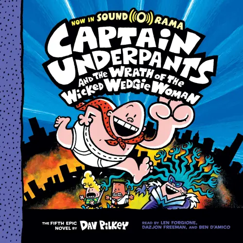 Cover - Dav Pilkey - Captain Underpants 5 - Captain Underpants and the Wrath of the Wicked Wedgie Woman