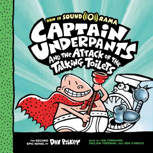 Cover - Dav Pilkey - Captain Underpants - Book 2 - Captain Underpants and the Attack of the Talking Toilets