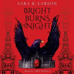 Cover - Sara B. Larson - The Dark Breaks the Dawn Duology - Book 2 - Bright Burns the Night