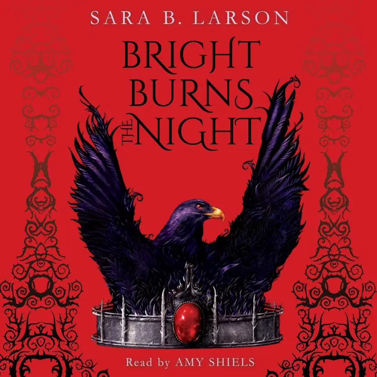 Cover von Sara B. Larson - The Dark Breaks the Dawn Duology - Book 2 - Bright Burns the Night