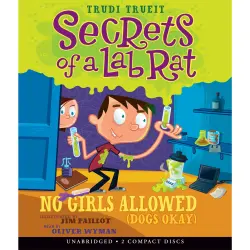 Cover - Trudi Trueit - Secrets of a Lab Rat - Book 1 - No Girls Allowed (Dogs Okay)