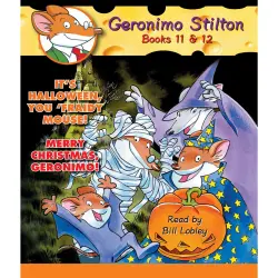 Cover - Geronimo Stilton - Geronimo Stilton - Books 11 - 12 - It's Halloween, You 'Fraidy Mouse! / Merry Christmas, Geronimo!