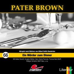 Cover - Pater Brown - Folge 66 - Ein Mörder zum Dinner