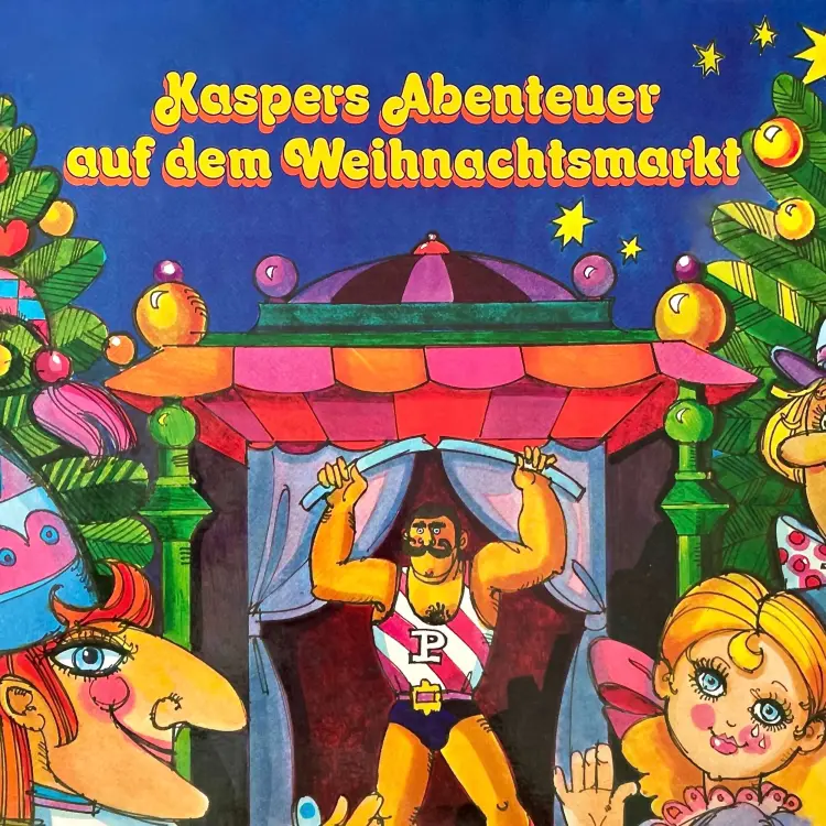 Cover von Konrad Halver - Kasperle - Kaspers Abenteuer auf dem Weihnachtsmarkt