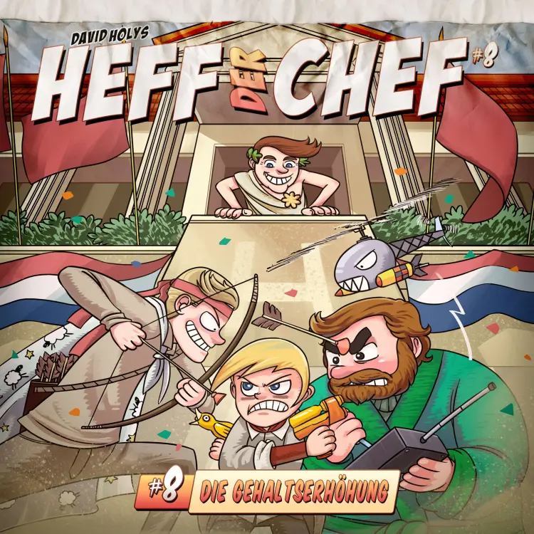 Cover von Heff der Chef - Folge 8 - Die Gehaltserhöhung