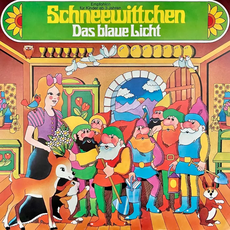 Cover von Gebrüder Grimm - Schneewittchen / Das blaue Licht