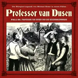 Cover - Professor van Dusen - Fall 24 - Professor van Dusen und die Regenbogenmorde