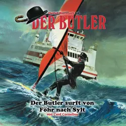 Cover - Curd Cornelius - Der Butler - Der Butler surft von Föhr nach Sylt