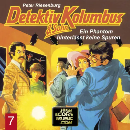 Cover von Detektiv Kolumbus & Sohn - Folge 7 - Ein Phantom hinterlässt keine Spuren
