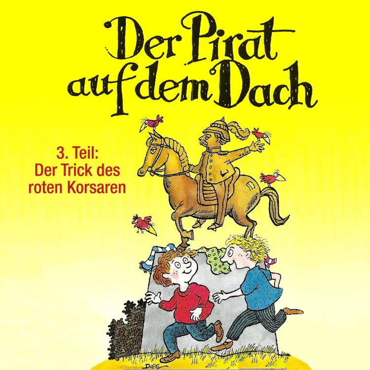 Cover von Jo Pestum - Der Pirat auf dem Dach - Folge 3 - Der Trick des roten Korsaren
