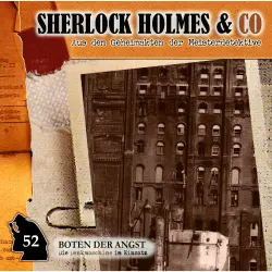 Cover - Sherlock Holmes & Co - Folge 52 - Boten der Angst
