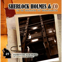 Cover - Sherlock Holmes & Co - Folge 49 - Fahrstuhl zum Mord