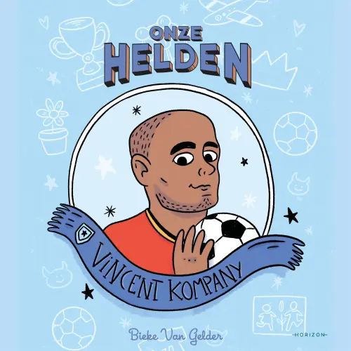 Cover - Bieke van Gelder - Onze helden - Vincent Kompany