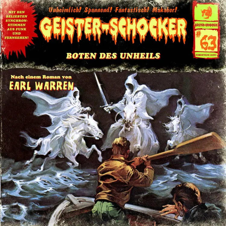 Cover von Geister-Schocker - Folge 63 - Boten des Unheils