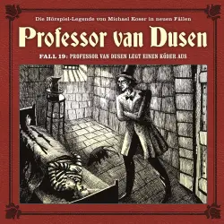 Cover - Professor van Dusen - Fall 19 - Professor van Dusen legt einen Köder aus