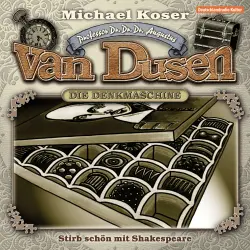 Cover - Professor van Dusen - Folge 5 - Stirb schön mit Shakespeare
