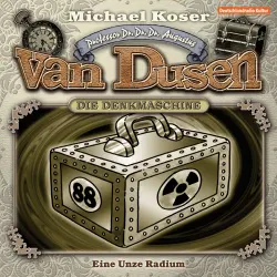 Cover - Professor van Dusen - Folge 1 - Eine Unze Radium