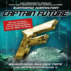 Cover - Captain Future - Folge 4 - Bedrohung aus der Tiefe