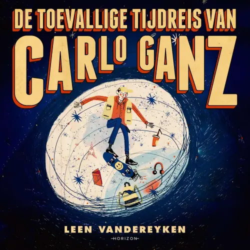 Cover - Leen Vandereyken - De Toevallige Tijdreis Van Carlo Ganz